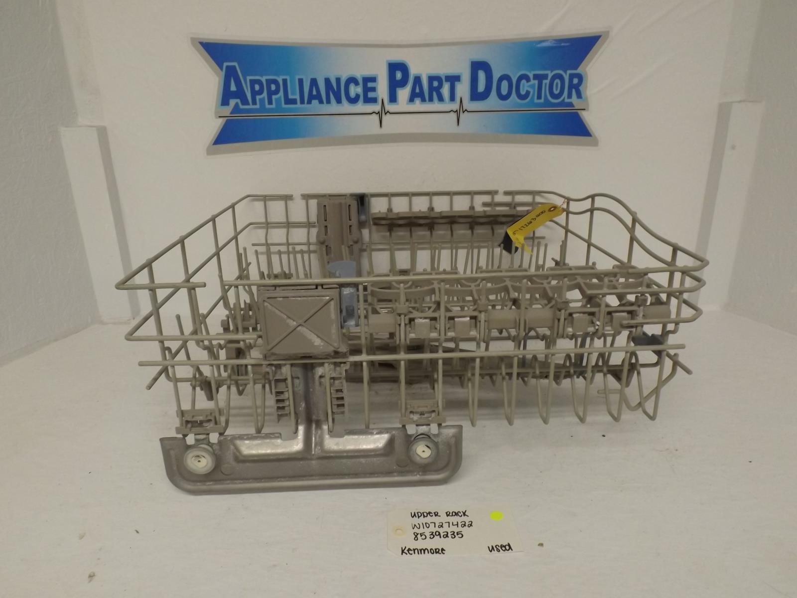 Kenmore Dishwasher W10727422 8539235 Upper Rack Used Kenmore Dishwasher W10727422 8539235 Upper Rack Used